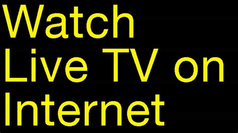 Watch Live TV 